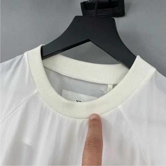 Y-3 X Adidas Sleeveless Maxi Dress Womens LARGE White Sporty Tonal Athletic RARE - Picture 6 of 16